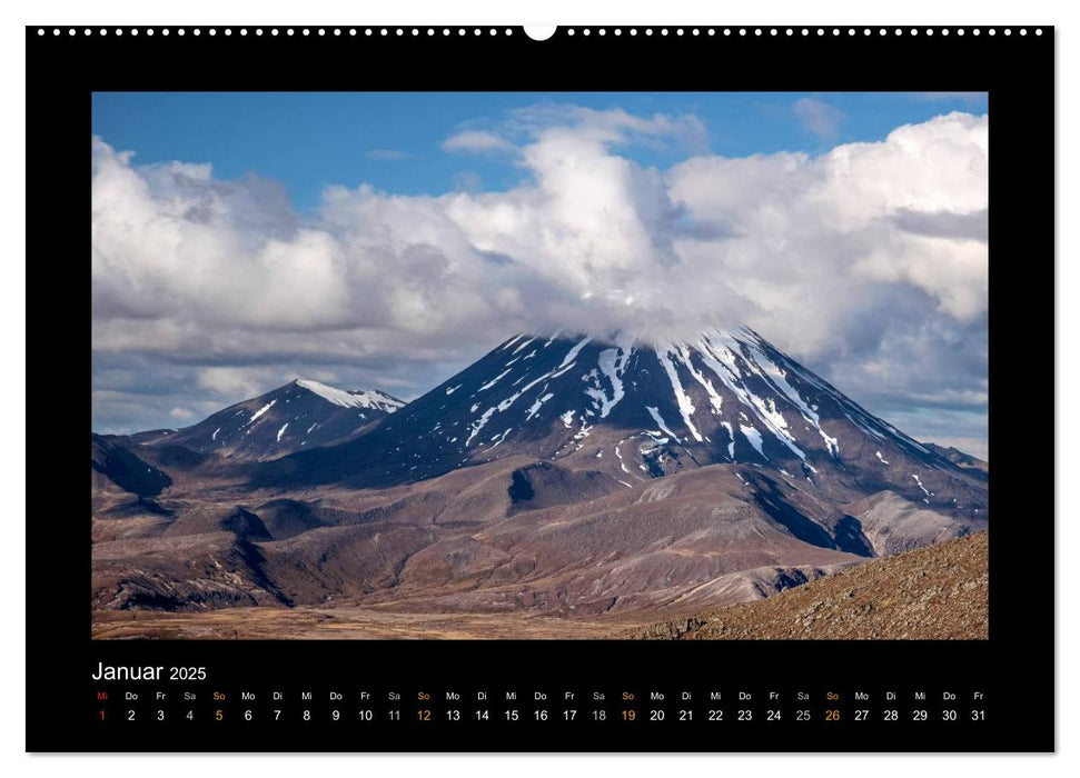 Eine Reise durch Neuseeland (CALVENDO Wandkalender 2025)