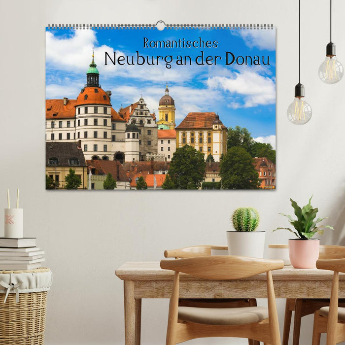 Romantisches Neuburg an der Donau (CALVENDO Wandkalender 2025)