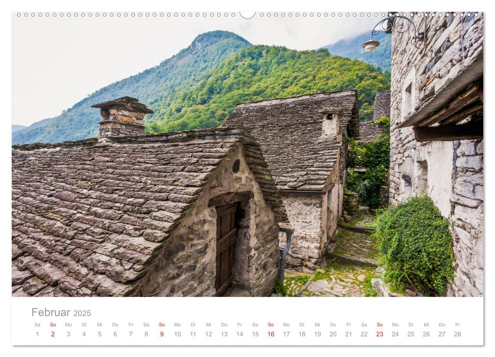 TESSIN Werner Dieterich (CALVENDO Premium Wandkalender 2025)