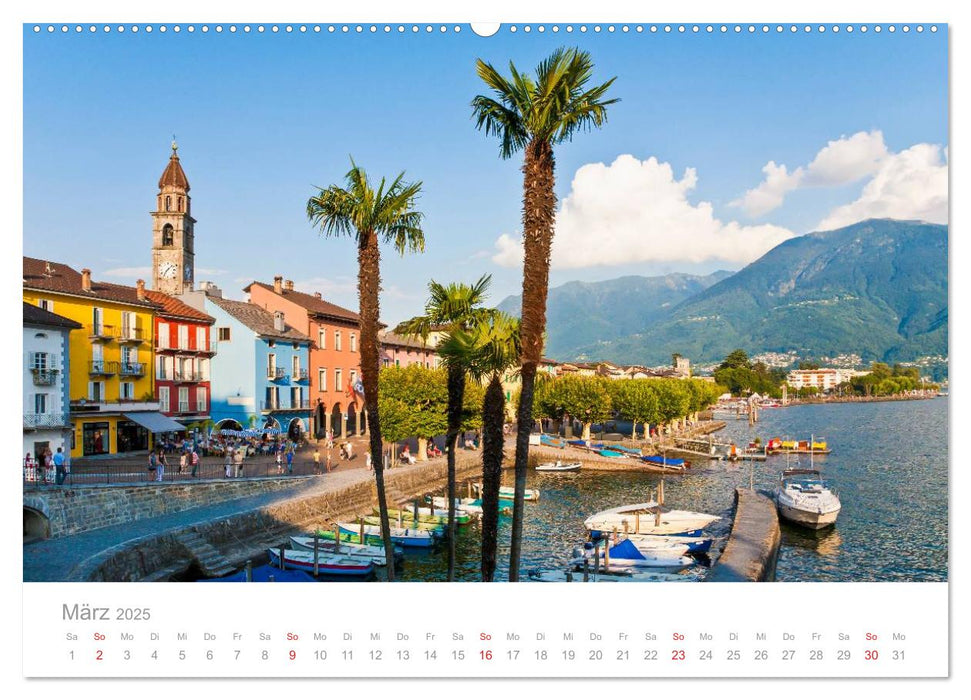 TESSIN Werner Dieterich (CALVENDO Premium Wandkalender 2025)