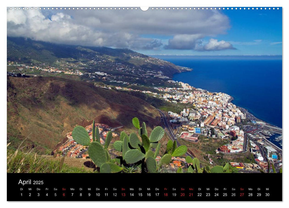 La Palma - die grüne Insel (CALVENDO Premium Wandkalender 2025)