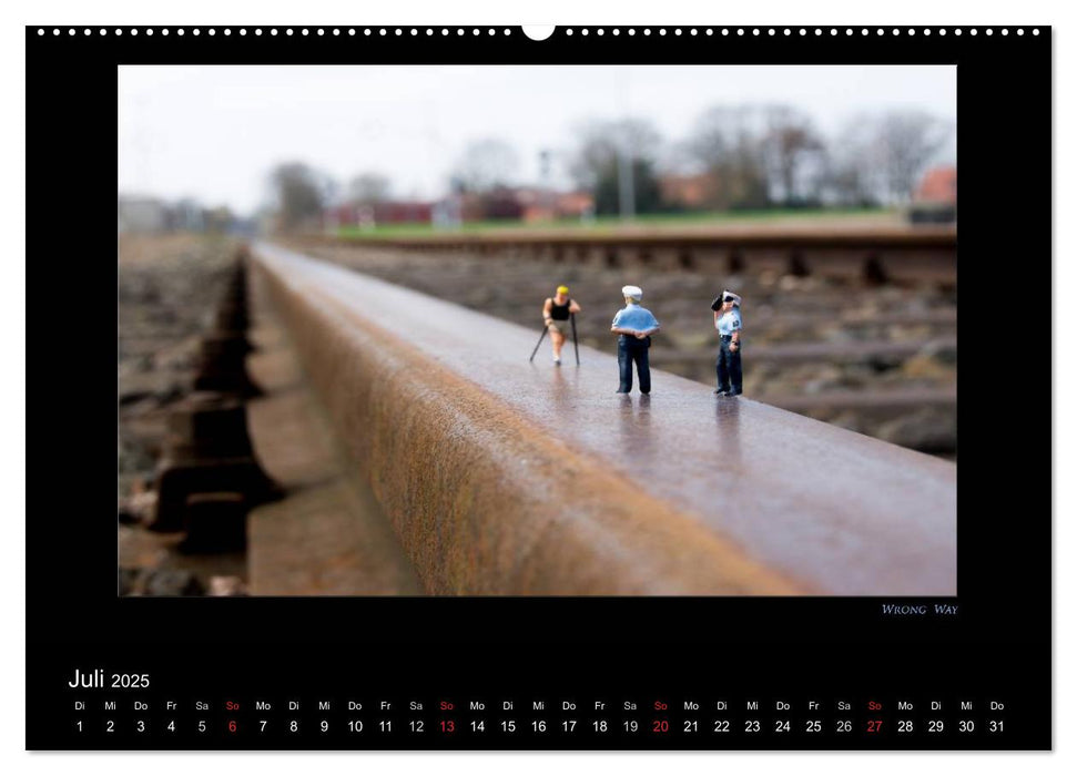 Polizeieinsätze, in der großen Welt (CALVENDO Premium Wandkalender 2025)