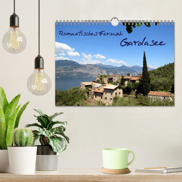 Romantisches Fernweh - Gardasee (CALVENDO Wandkalender 2025)