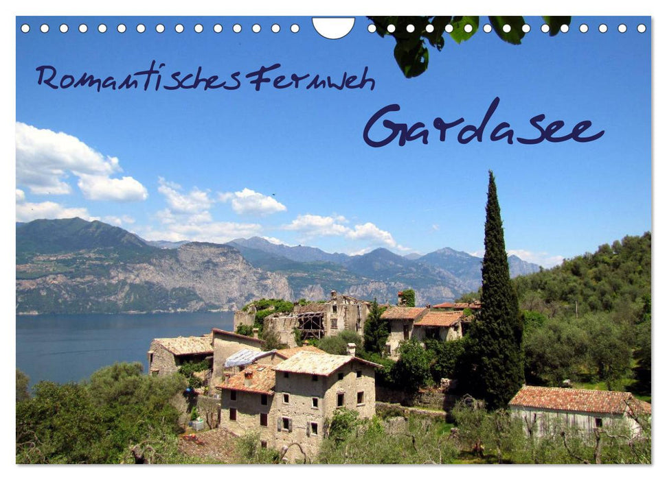 Romantisches Fernweh - Gardasee (CALVENDO Wandkalender 2025)