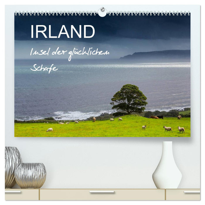 IRLAND - Insel der glücklichen Schafe (CALVENDO Premium Wandkalender 2025)