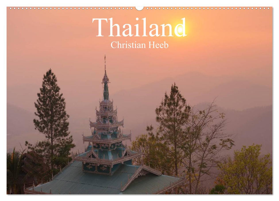 Thailand Christian Heeb (CALVENDO Wandkalender 2025)