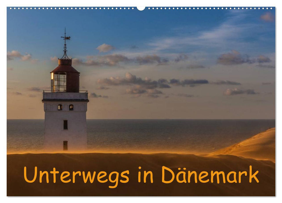 Unterwegs in Dänemark (CALVENDO Wandkalender 2025)