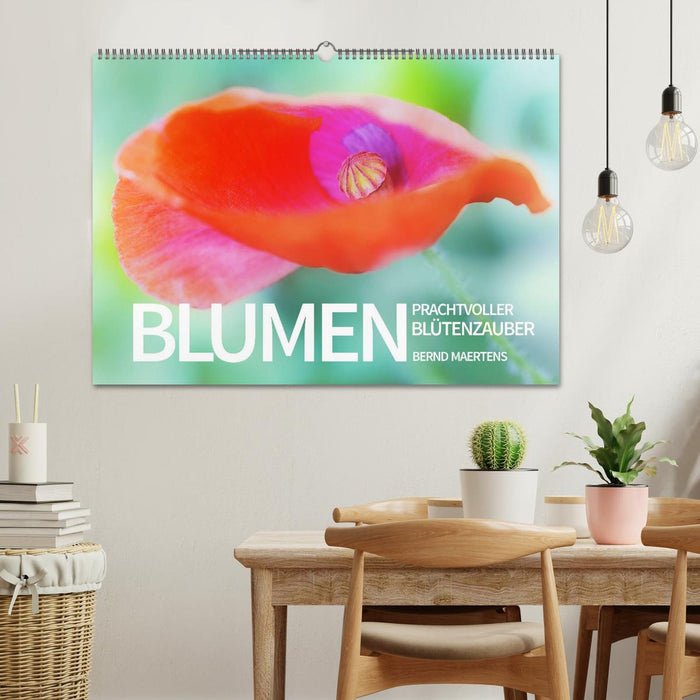 BLUMEN Prachtvoller Blütenzauber (CALVENDO Wandkalender 2025)