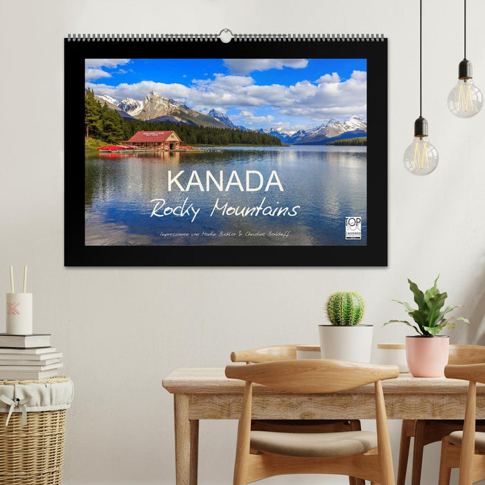 KANADA - Rocky Mountains (CALVENDO Wandkalender 2025)