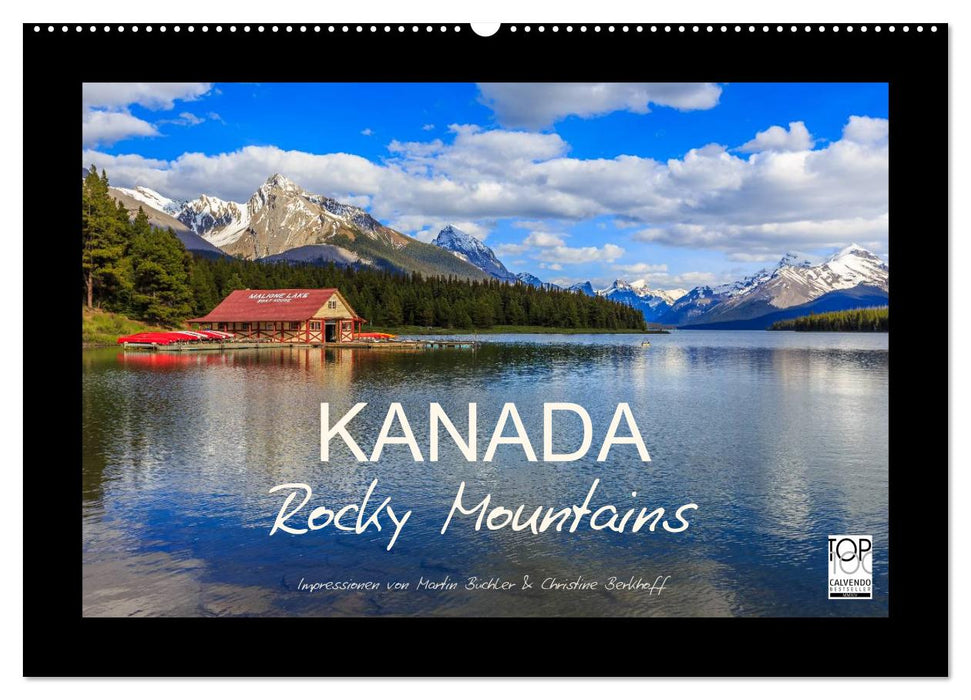 KANADA - Rocky Mountains (CALVENDO Wandkalender 2025)