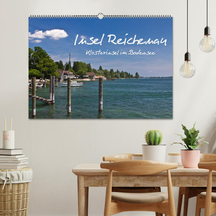 Insel Reichenau - Klosterinsel im Bodensee (CALVENDO Wandkalender 2025)