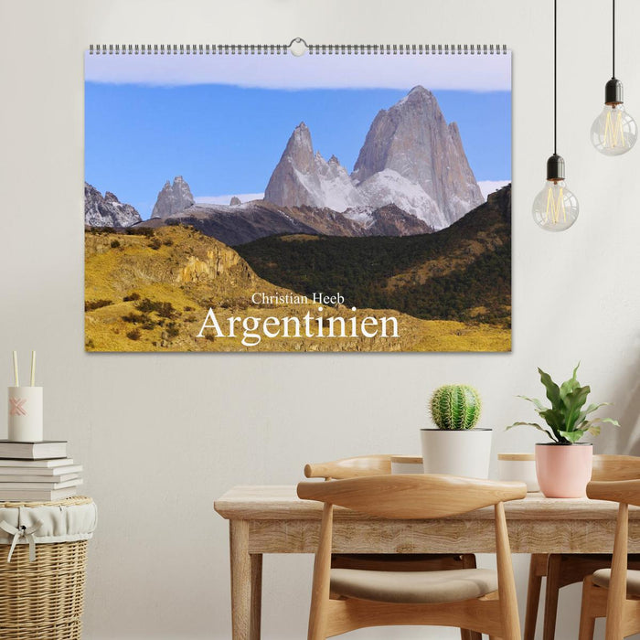 Argentinien Christian Heeb (CALVENDO Wandkalender 2025)