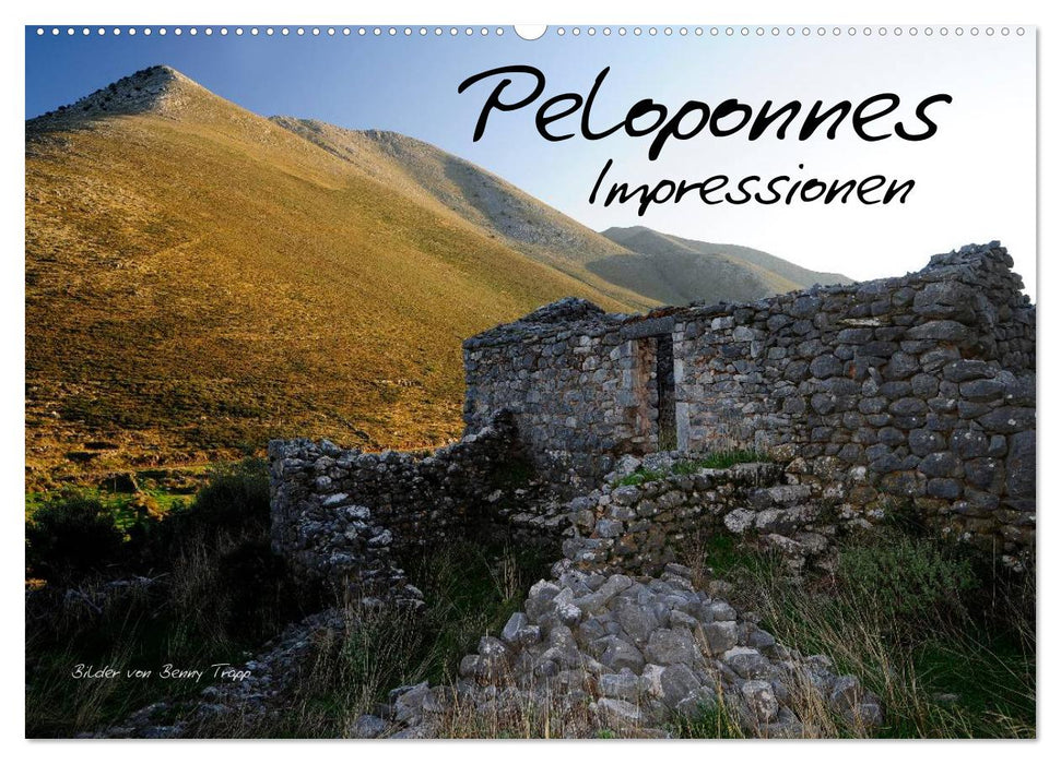 Peloponnes Impressionen / 2025 (CALVENDO Wandkalender 2025)