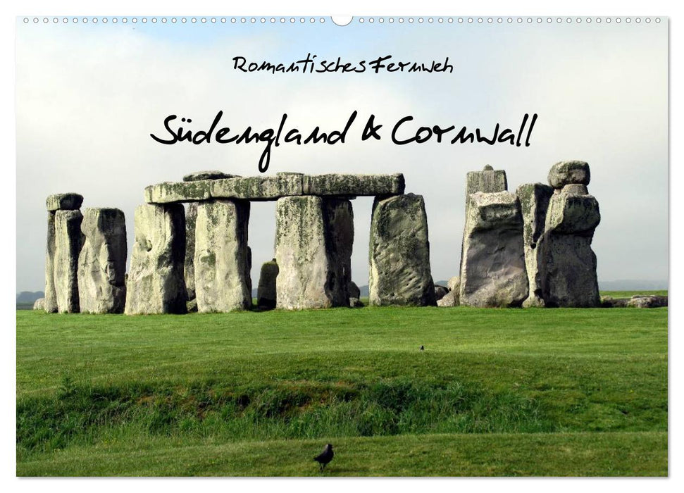 Romantisches Fernweh - Südengland & Cornwall 2025 (CALVENDO Wandkalender 2025)