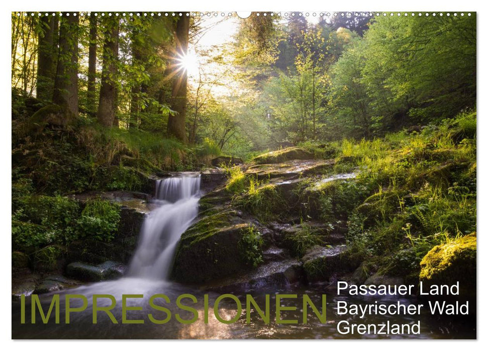 Impressionen Passauer Land, Bayrischer Wald, Grenzland (CALVENDO Wandkalender 2025)