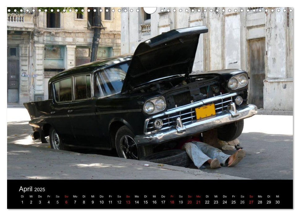 CUBA - time standing still (CALVENDO Wandkalender 2025)