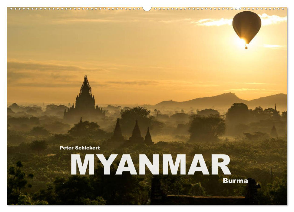 Myanmar - Burma (CALVENDO Wandkalender 2025)