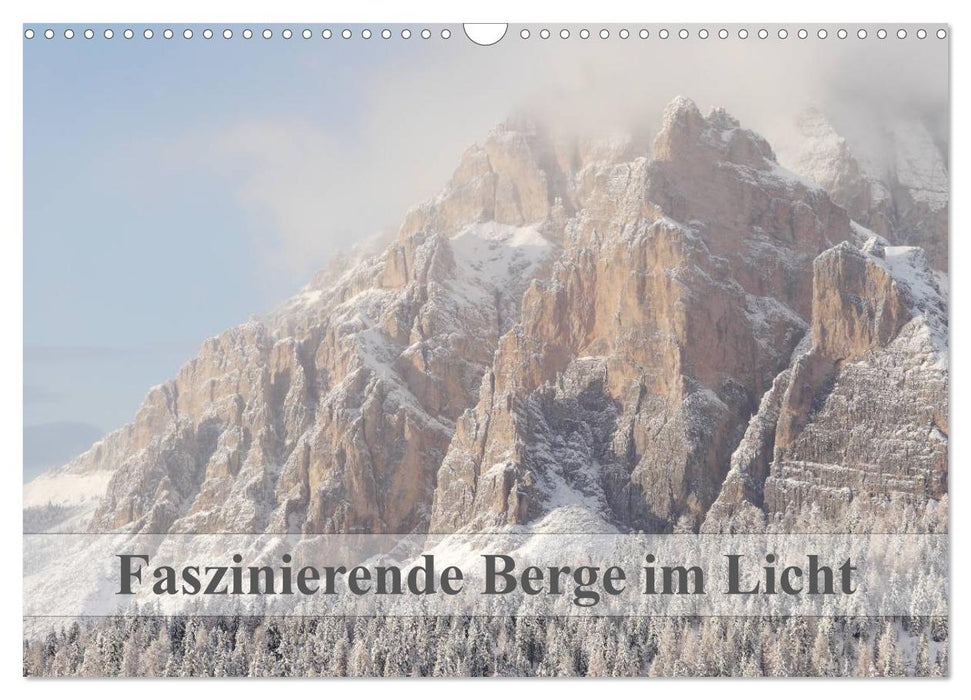 Faszinierende Berge im Licht (CALVENDO Wandkalender 2025)