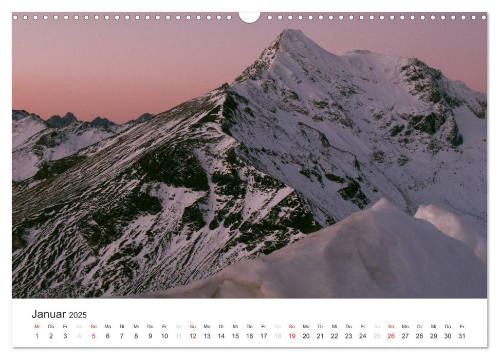 Faszinierende Berge im Licht (CALVENDO Wandkalender 2025)