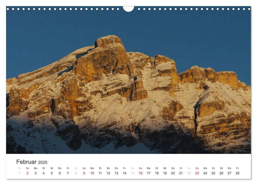 Faszinierende Berge im Licht (CALVENDO Wandkalender 2025)