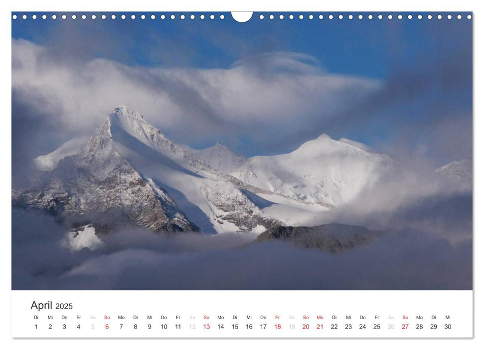 Faszinierende Berge im Licht (CALVENDO Wandkalender 2025)