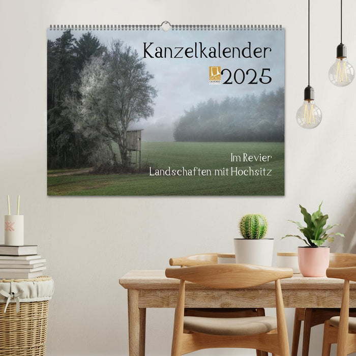 Kanzelkalender 2025 (CALVENDO Wandkalender 2025)