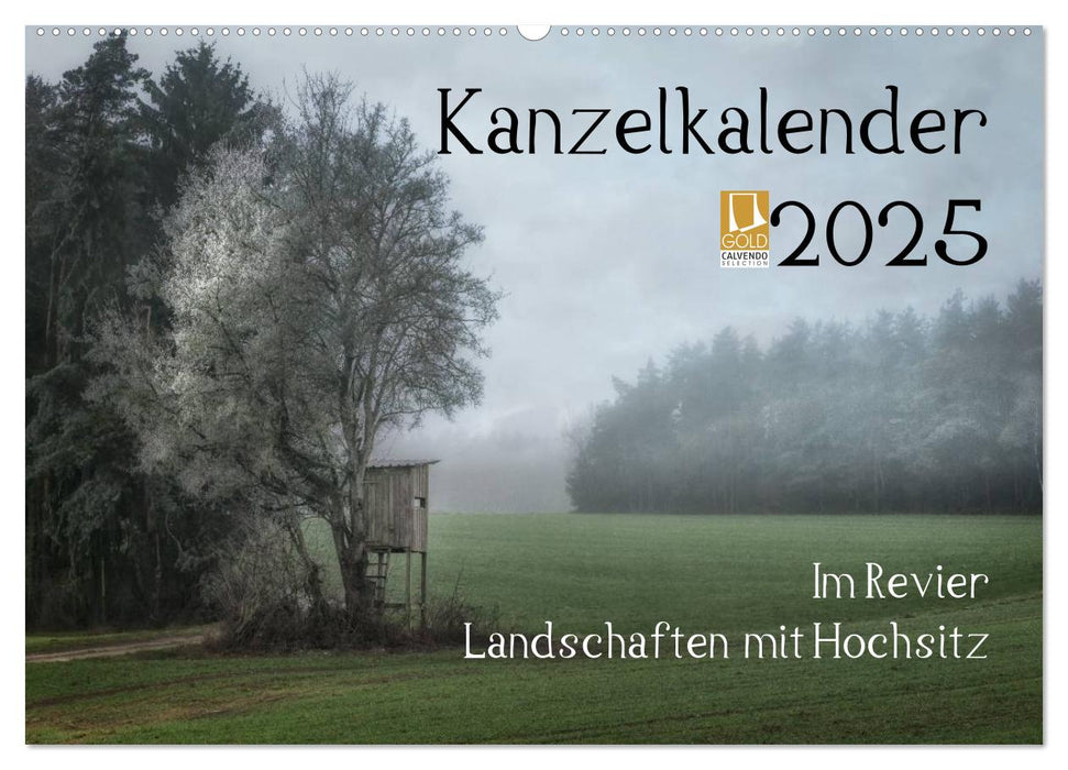 Kanzelkalender 2025 (CALVENDO Wandkalender 2025)