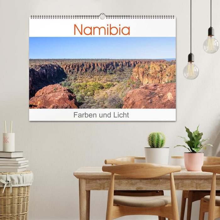 Namibia - Farben und Licht (CALVENDO Wandkalender 2025)