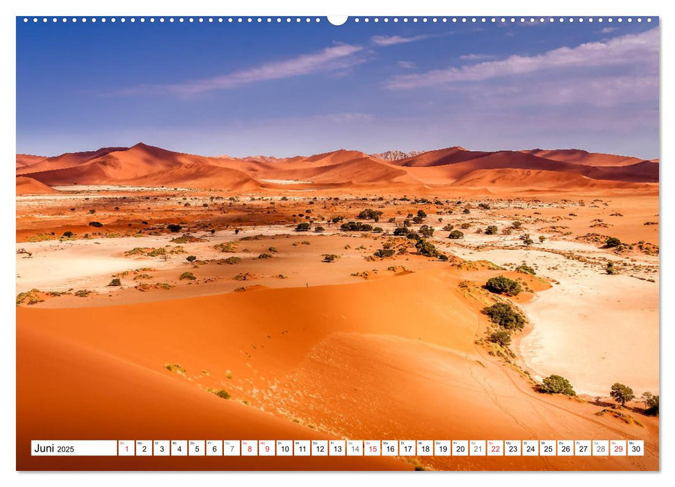 Namibia - Farben und Licht (CALVENDO Wandkalender 2025)