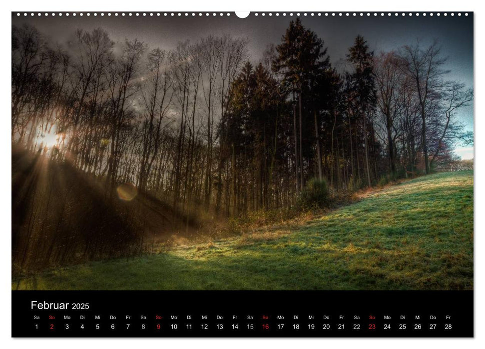 Vor der Tür mein ländliches Ruhrgebiet (CALVENDO Wandkalender 2025)