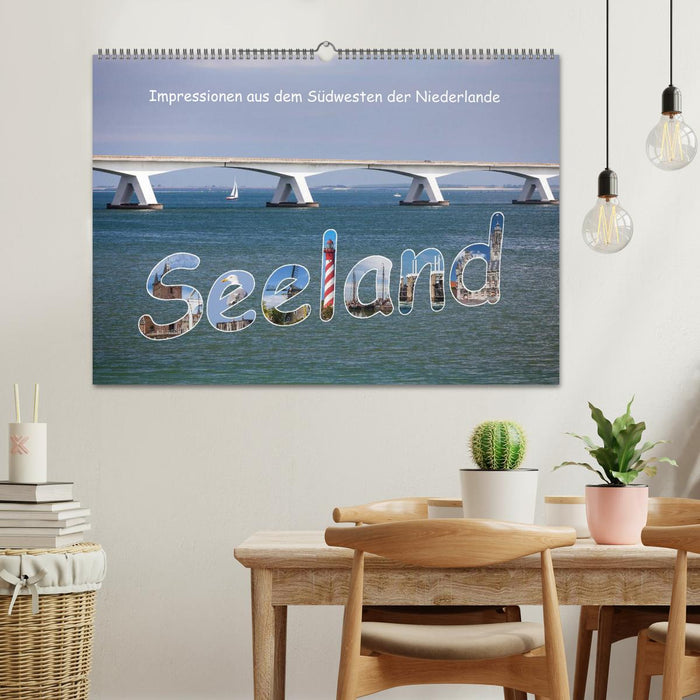 Seeland - Impressionen aus dem Südwesten der Niederlande (CALVENDO Wandkalender 2025)