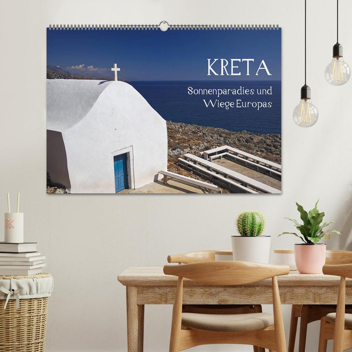 Kreta - Sonnenparadies und Wiege Europas (CALVENDO Wandkalender 2025)