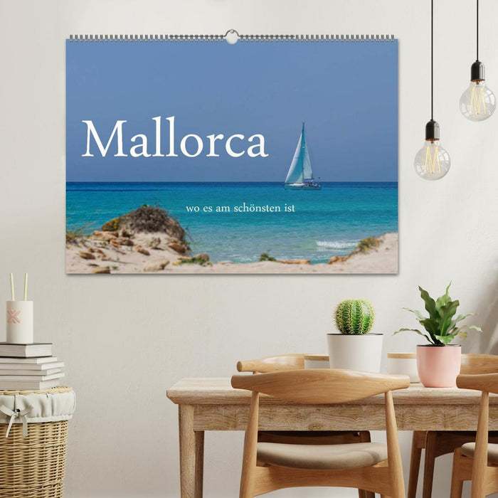Mallorca wo es am schönsten ist (CALVENDO Wandkalender 2025)