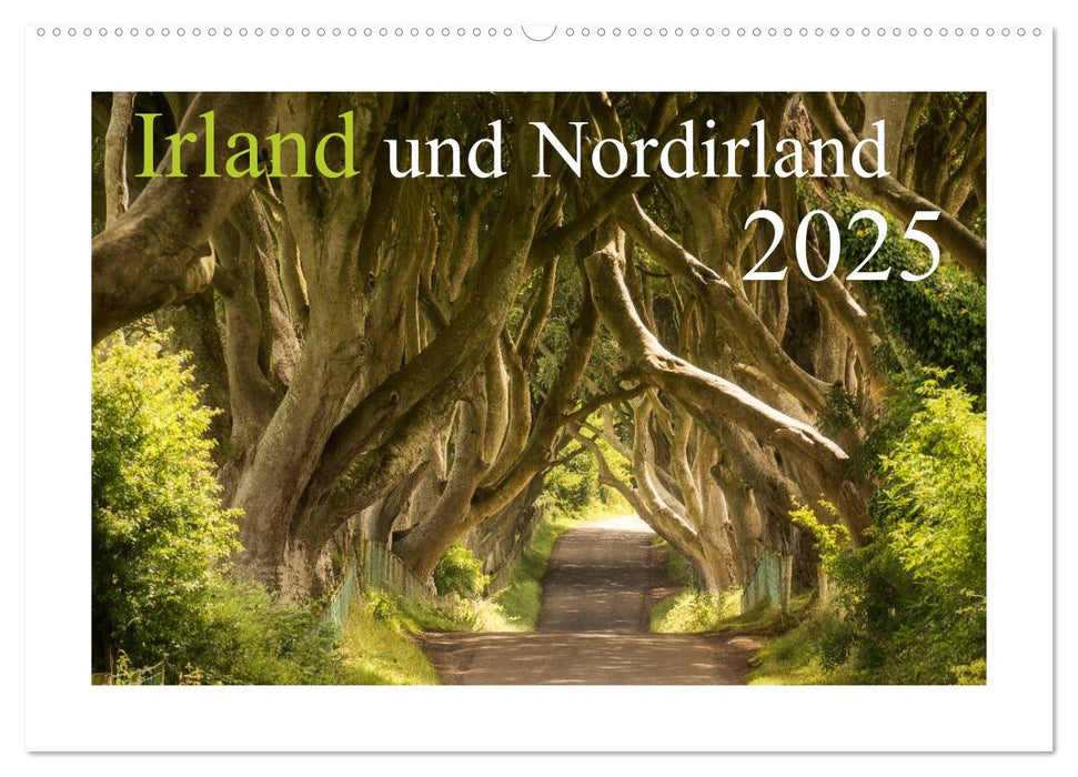 Irland und Nordirland 2025 (CALVENDO Wandkalender 2025)