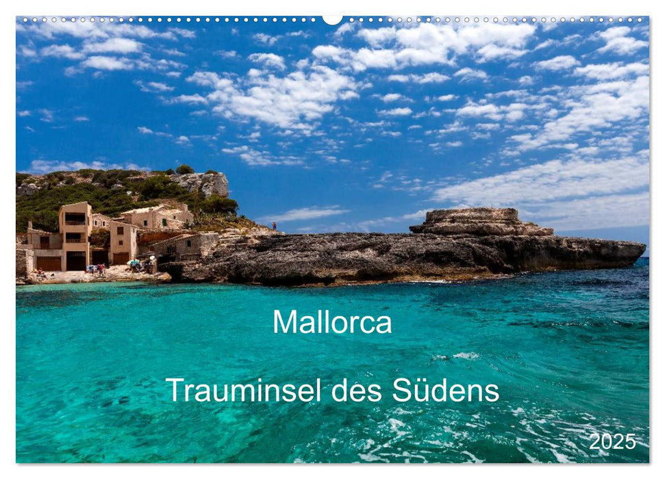 Mallorca - Trauminsel des Südens (CALVENDO Wandkalender 2025)