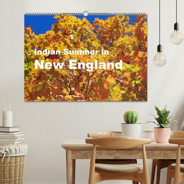 Indian Summer in New England (CALVENDO Wandkalender 2025)