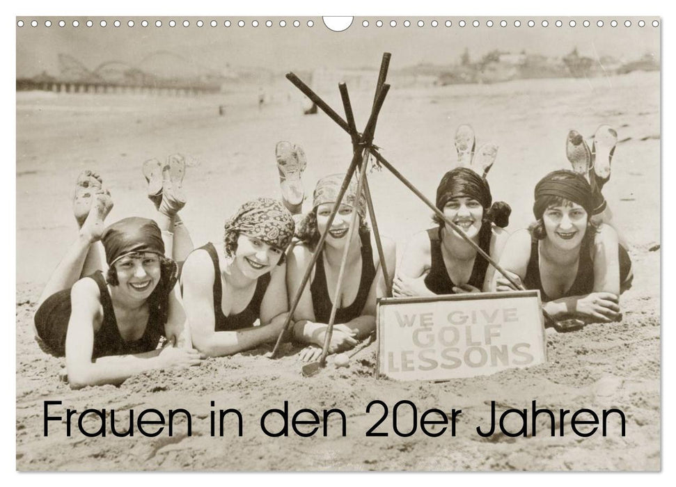 Frauen in den 20er Jahren (CALVENDO Wandkalender 2025)