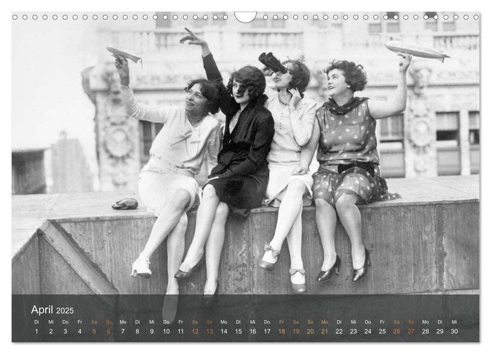 Frauen in den 20er Jahren (CALVENDO Wandkalender 2025)