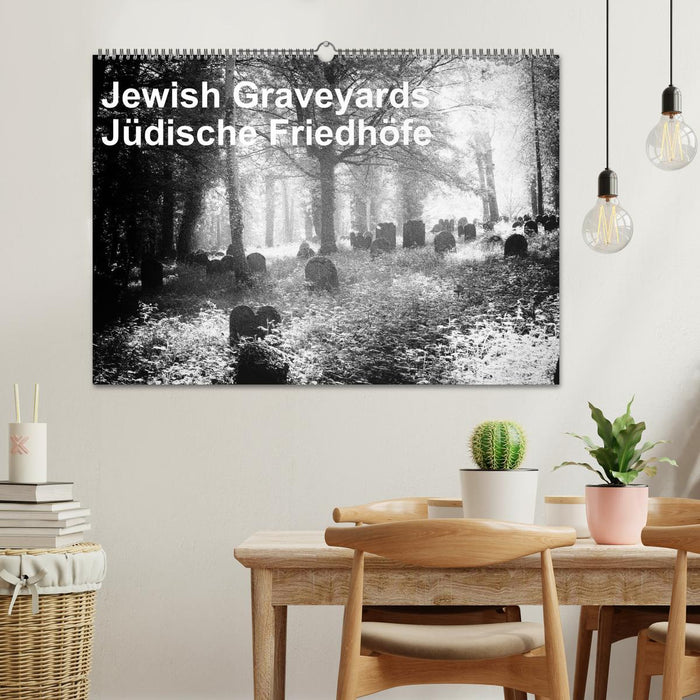 Jewish Gravyards / Jüdische Friedhöfe (CALVENDO Wandkalender 2025)