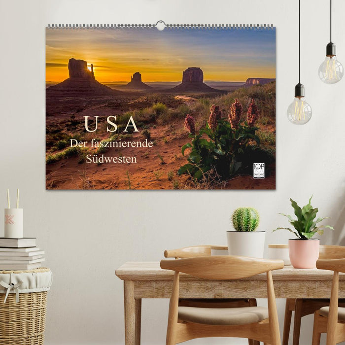 USA Der faszinierende Südwesten (CALVENDO Wandkalender 2025)