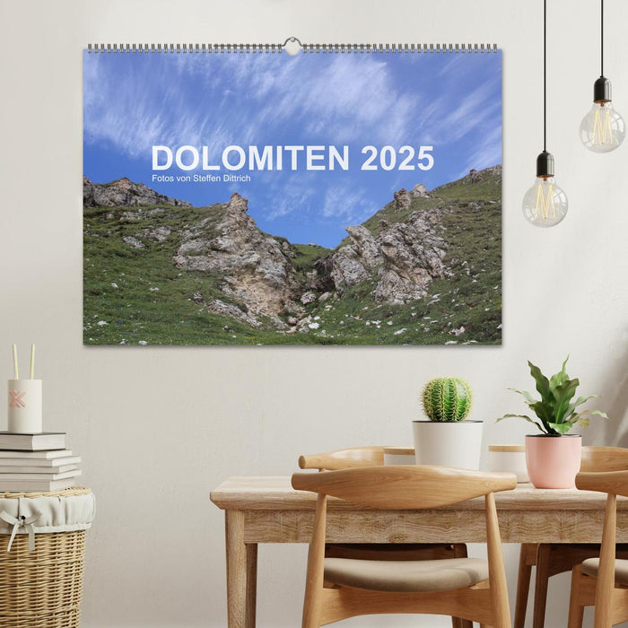 DOLOMITEN 2025 (CALVENDO Wandkalender 2025)