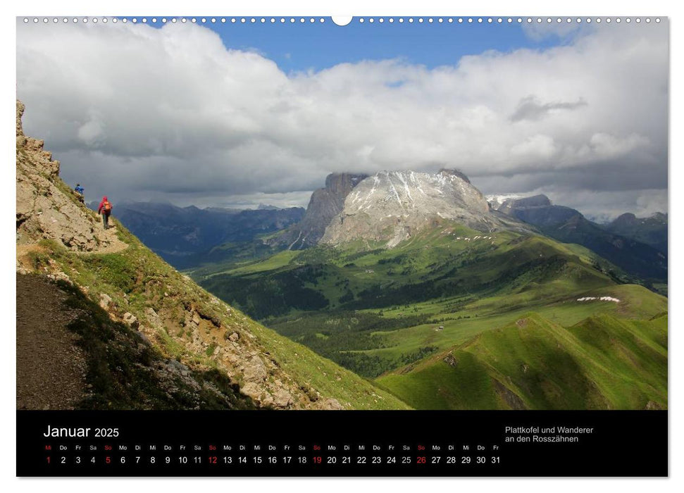 DOLOMITEN 2025 (CALVENDO Wandkalender 2025)