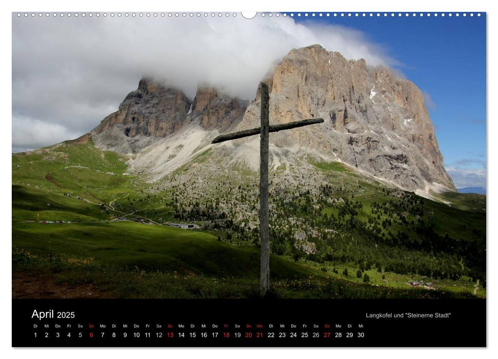 DOLOMITEN 2025 (CALVENDO Wandkalender 2025)