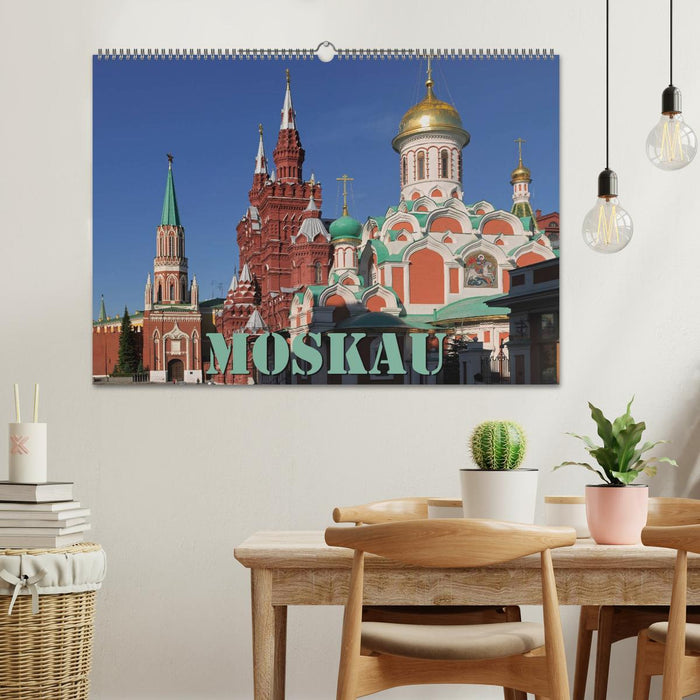 Moskau (CALVENDO Wandkalender 2025)