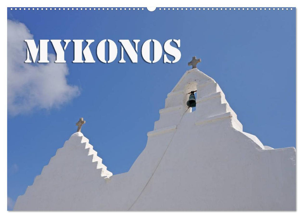 MYKONOS - Insel des Jetset (CALVENDO Wandkalender 2025)