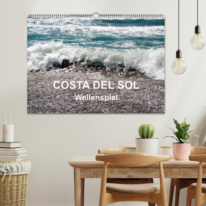 COSTA DEL SOL - Wellenspiel (CALVENDO Wandkalender 2025)