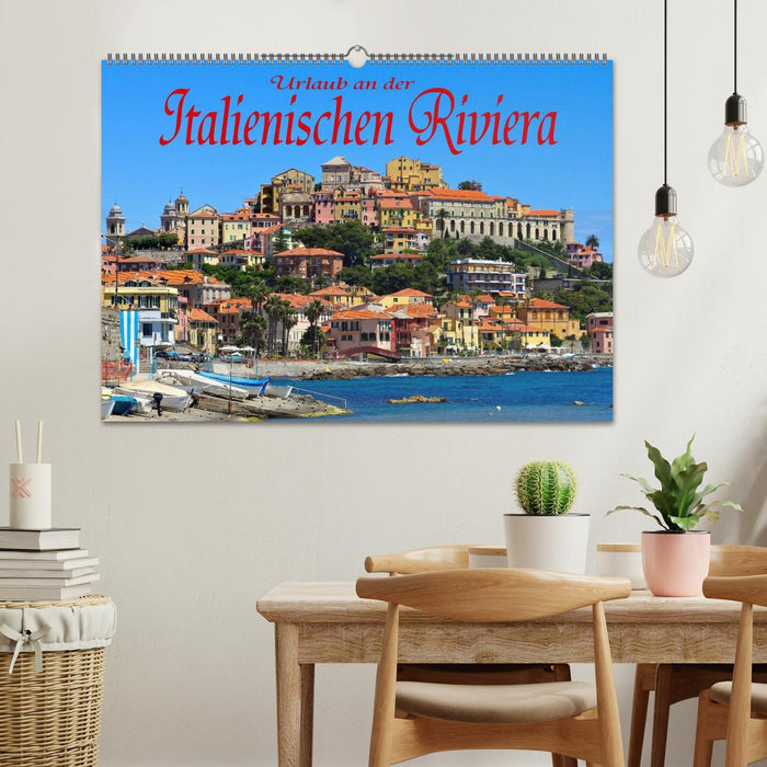 Urlaub an der Italienischen Riviera (CALVENDO Wandkalender 2025)