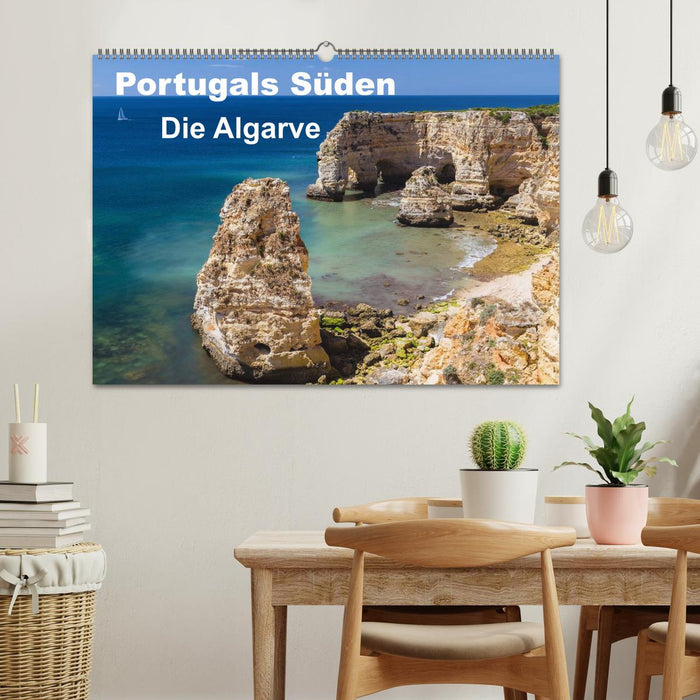 Portugals Süden - Die Algarve (CALVENDO Wandkalender 2025)