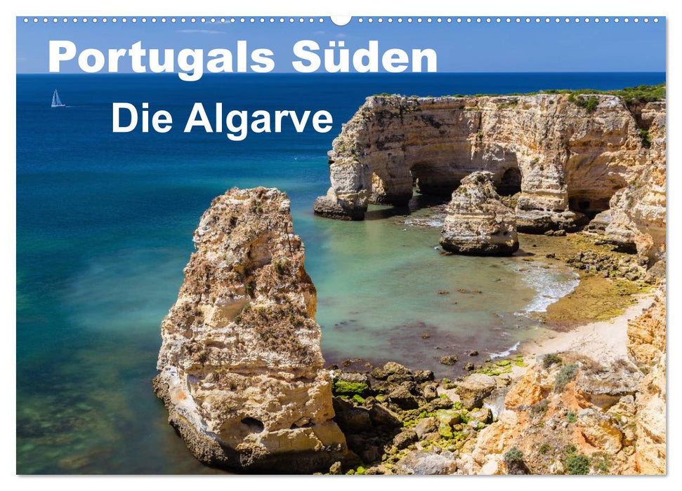 Portugals Süden - Die Algarve (CALVENDO Wandkalender 2025)