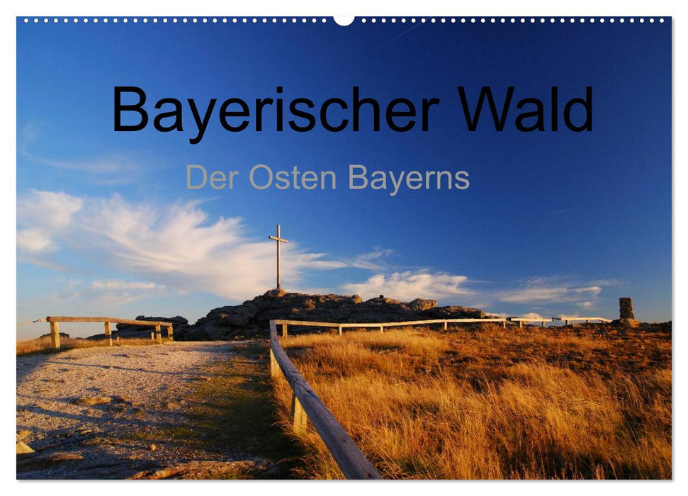 Bayerischer Wald - der Osten Bayerns (CALVENDO Wandkalender 2025)